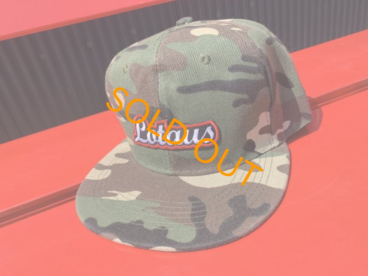 画像3:  LOTAUS"EMBLEM SNAP BACK"フラットキャップ  (3)