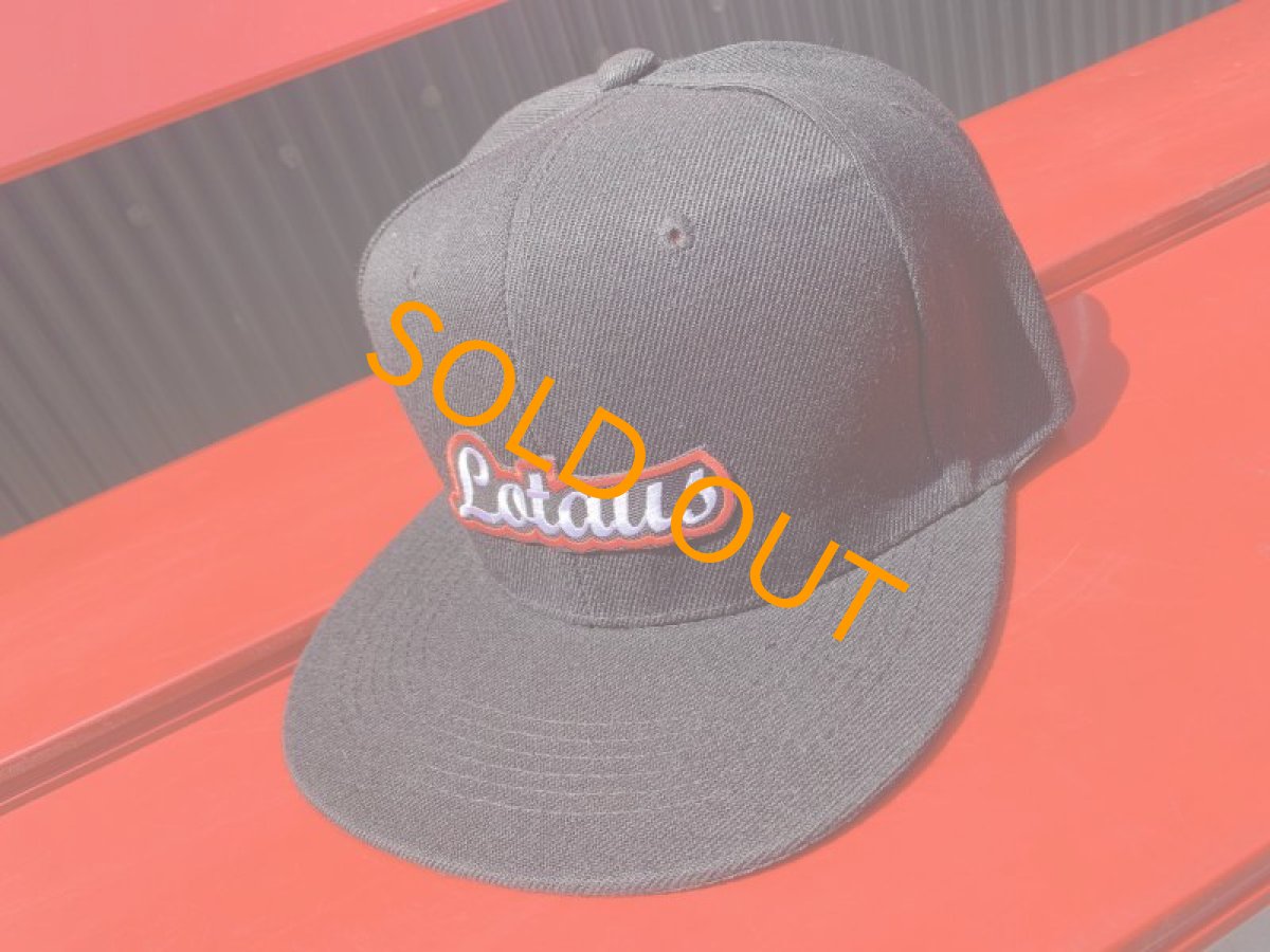 画像5:  LOTAUS"EMBLEM SNAP BACK"フラットキャップ  (5)