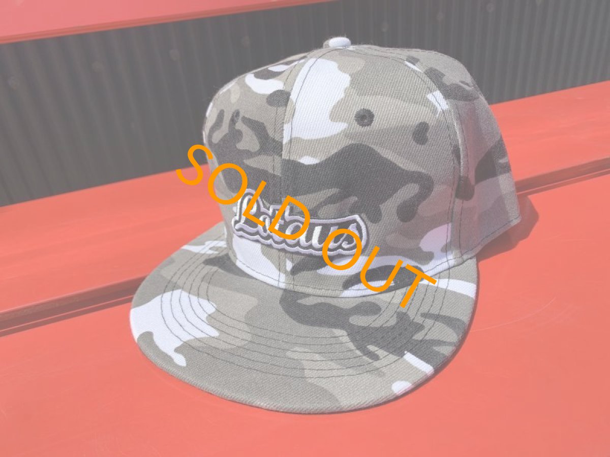 画像4:  LOTAUS"EMBLEM SNAP BACK"フラットキャップ  (4)
