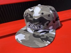 画像4: 　LOTAUS"EMBLEM SNAP BACK"フラットキャップ　 (4)