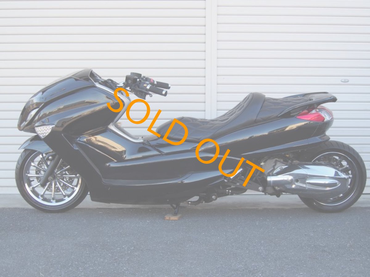 画像2: 4D9 マジェスティ　VOGUEエアロ　ロンホイ  インチアップホイール　ブラックローダウンカスタム (2)