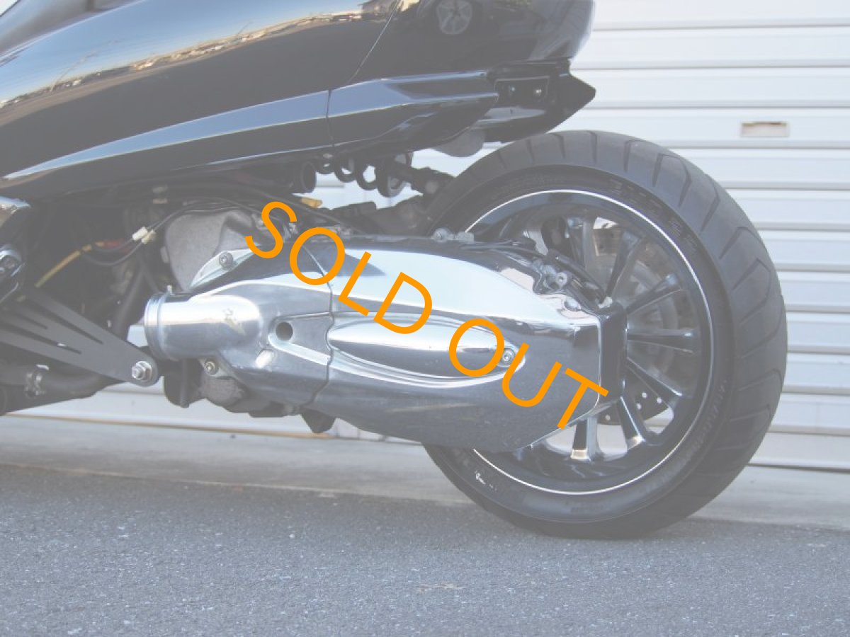 画像5: 4D9 マジェスティ　VOGUEエアロ　ロンホイ  インチアップホイール　ブラックローダウンカスタム (5)