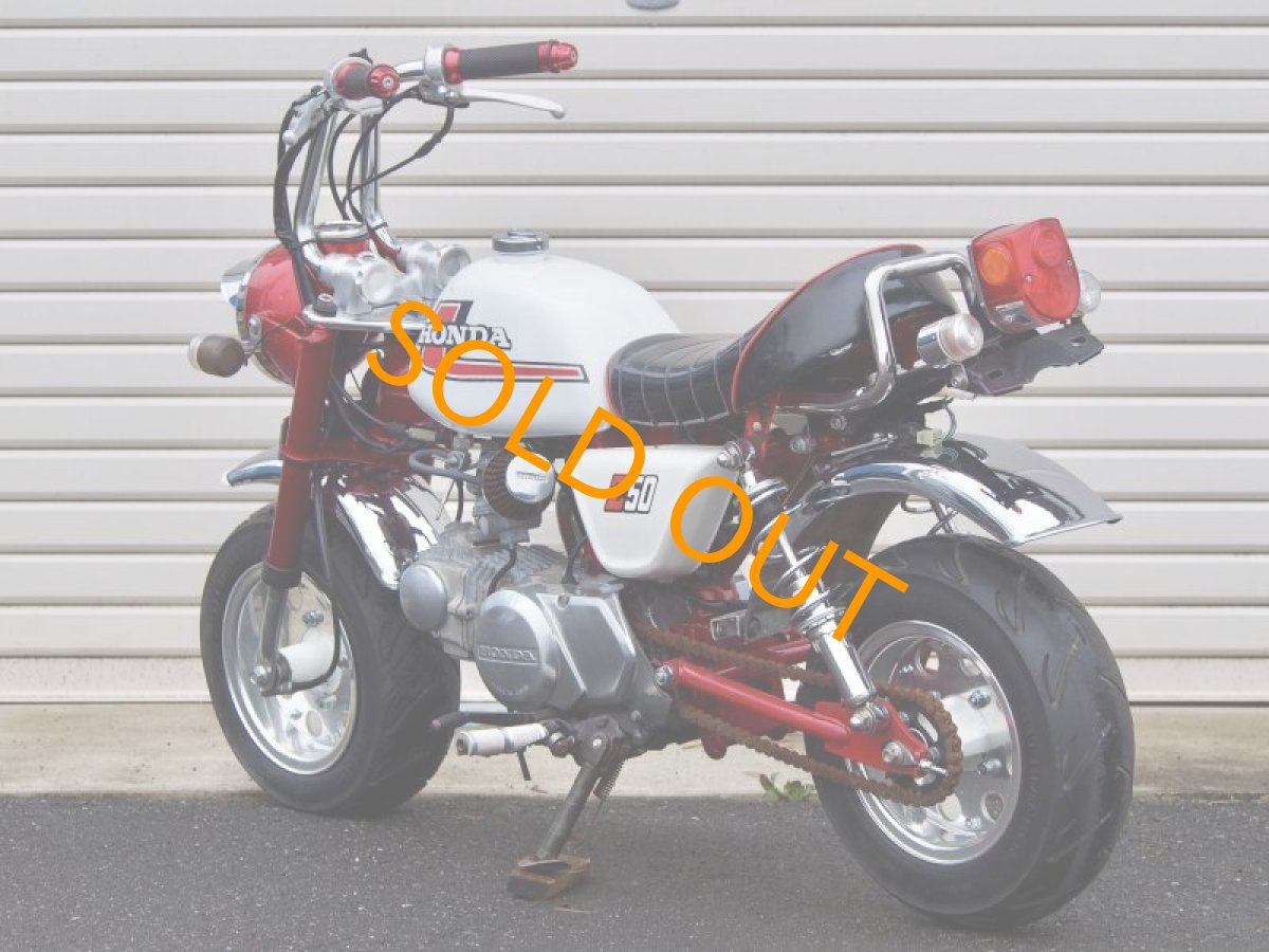 画像4: HONDA モンキー (AB27) 　TAKEGAWAボアアップ　Overマフラー　Gcraftホイール カスタム (4)