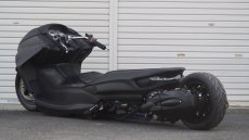 画像4: 4D9 マジェスティ　エアサス　ローロング　フルエアロ　ママットブラックカスタム　 (4)
