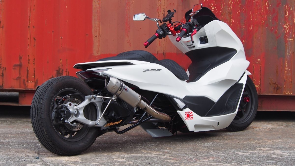 画像5: JK05 PCX125 ローロングフルカスタム (5)