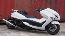画像1: 4D9マジェスティ250(SG20J) VOGUEエアロ　300ロンホイローダウンカスタム (1)