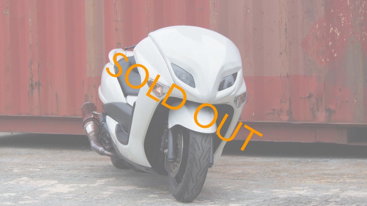 画像3: 4D9マジェスティ250(SG20J) VOGUEエアロ　300ロンホイローダウンカスタム (3)