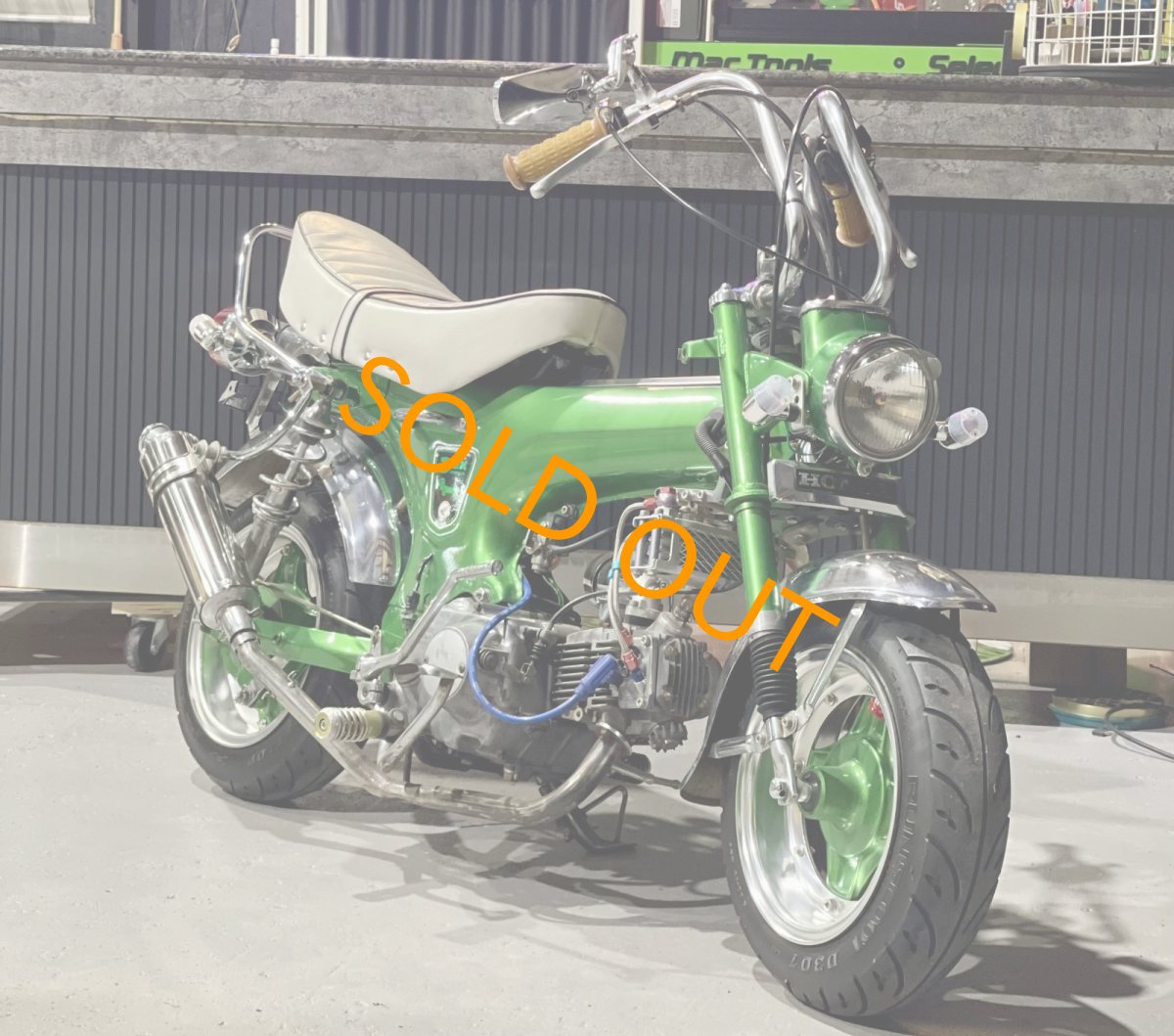 画像2: HONDA DAX70(ST70) 初期型　Z50Jエンジンボアアップ ローダウン ダックスカスタム　中古車 (2)