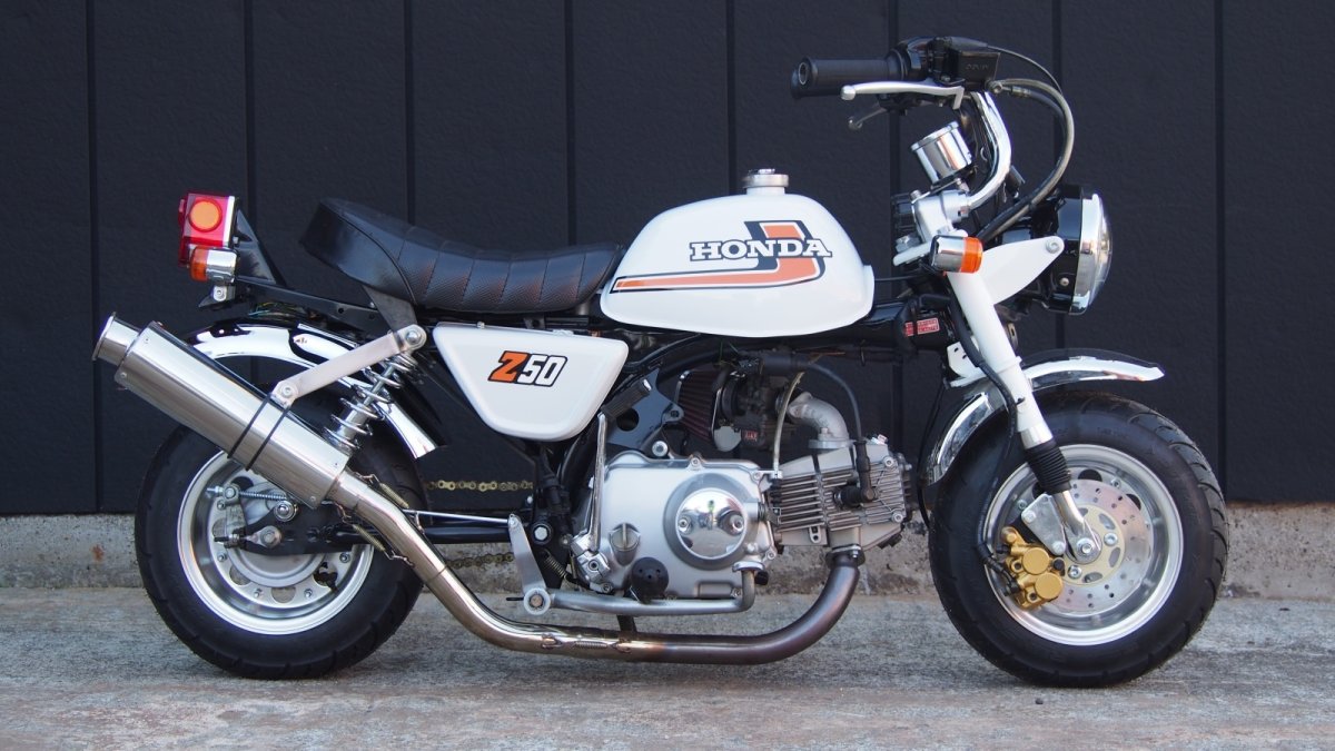 画像4: HONDA モンキー(Z50J) 4L仕様 12V シャコタン ワイドホイール 88ccボアアップ ヨシムラ カスタム (4)