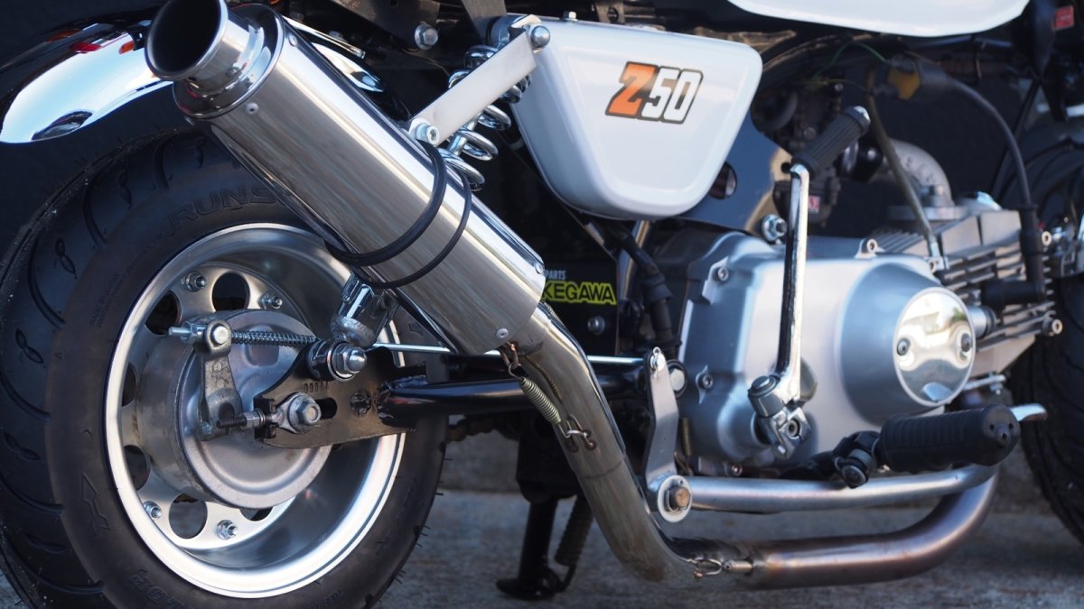 画像6: HONDA モンキー(Z50J) 4L仕様 12V シャコタン ワイドホイール 88ccボアアップ ヨシムラ カスタム (6)