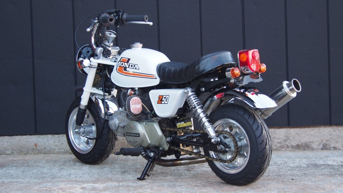 画像7: HONDA モンキー(Z50J) 4L仕様 12V シャコタン ワイドホイール 88ccボアアップ ヨシムラ カスタム (7)