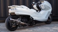 画像6: 4D9マジェスティ250(SG20J) VOGUEエアロ　ホワイトロンホイカスタム (6)