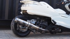 画像7: 4D9マジェスティ250(SG20J) VOGUEエアロ　ホワイトロンホイカスタム (7)