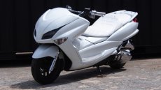 画像3: 4D9マジェスティ250(SG20J )後期　ホワイト＆メッキ　カスタム (3)