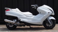 画像4: 4D9マジェスティ250(SG20J )後期　ホワイト＆メッキ　カスタム (4)