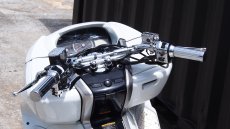 画像9: 4D9マジェスティ250(SG20J )後期　ホワイト＆メッキ　カスタム (9)