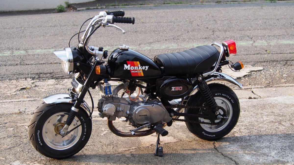 画像14: HONDA モンキー(Z50J) 5Lタンク12Vキット ワイドホイール 88ccボアアップ ヨシムラ カスタム (14)