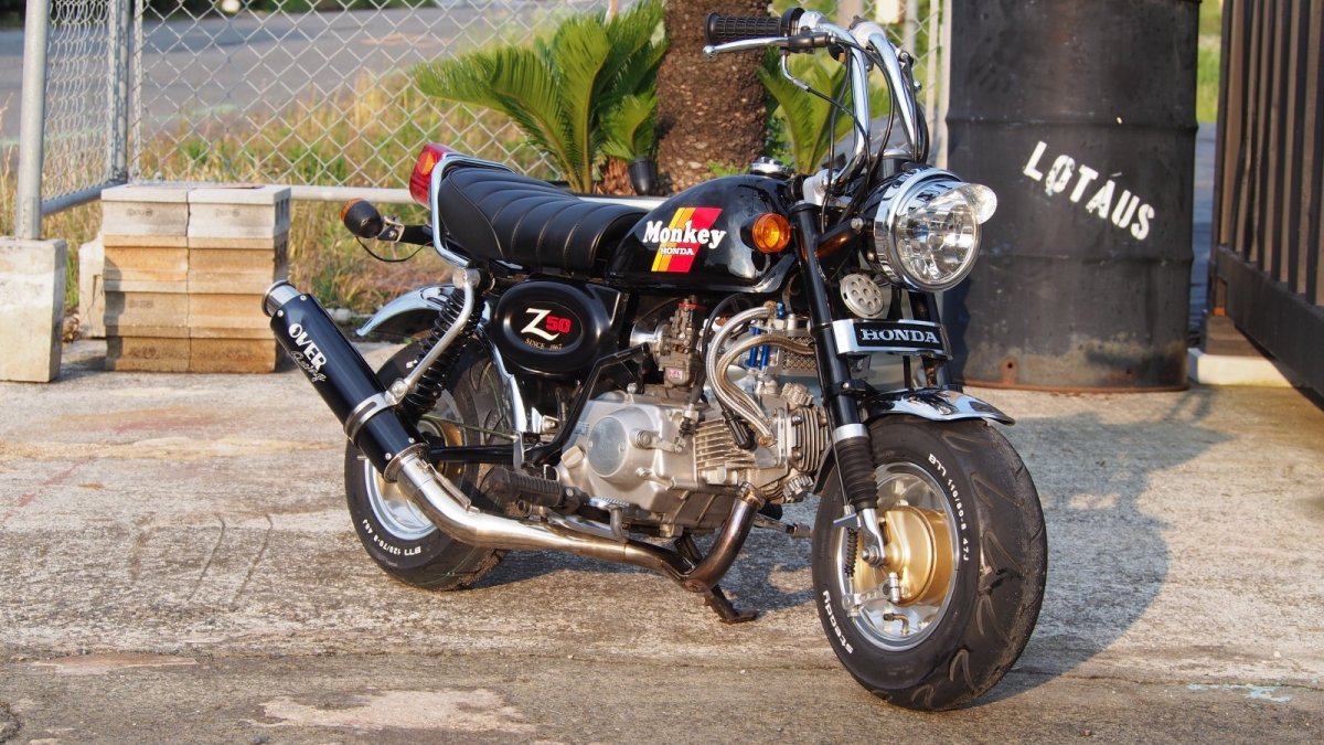 画像1: HONDA モンキー(Z50J) 5Lタンク12Vキット ワイドホイール 88ccボアアップ ヨシムラ カスタム (1)