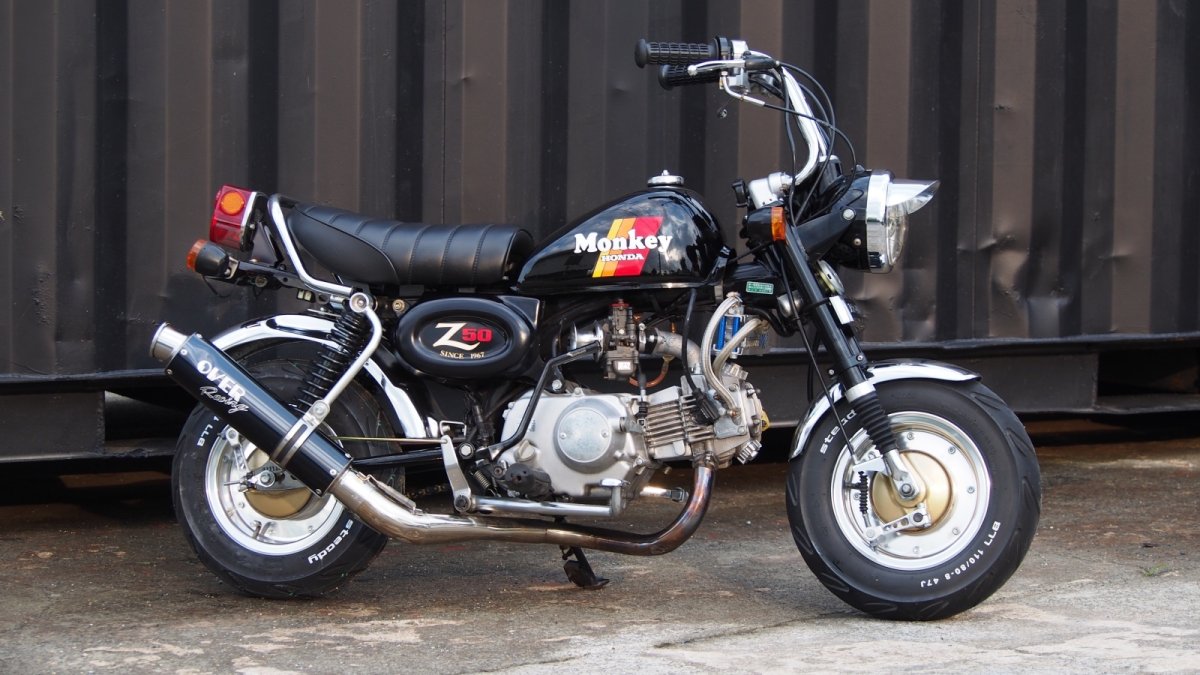 画像4: HONDA モンキー(Z50J) 5Lタンク12Vキット ワイドホイール 88ccボアアップ ヨシムラ カスタム (4)