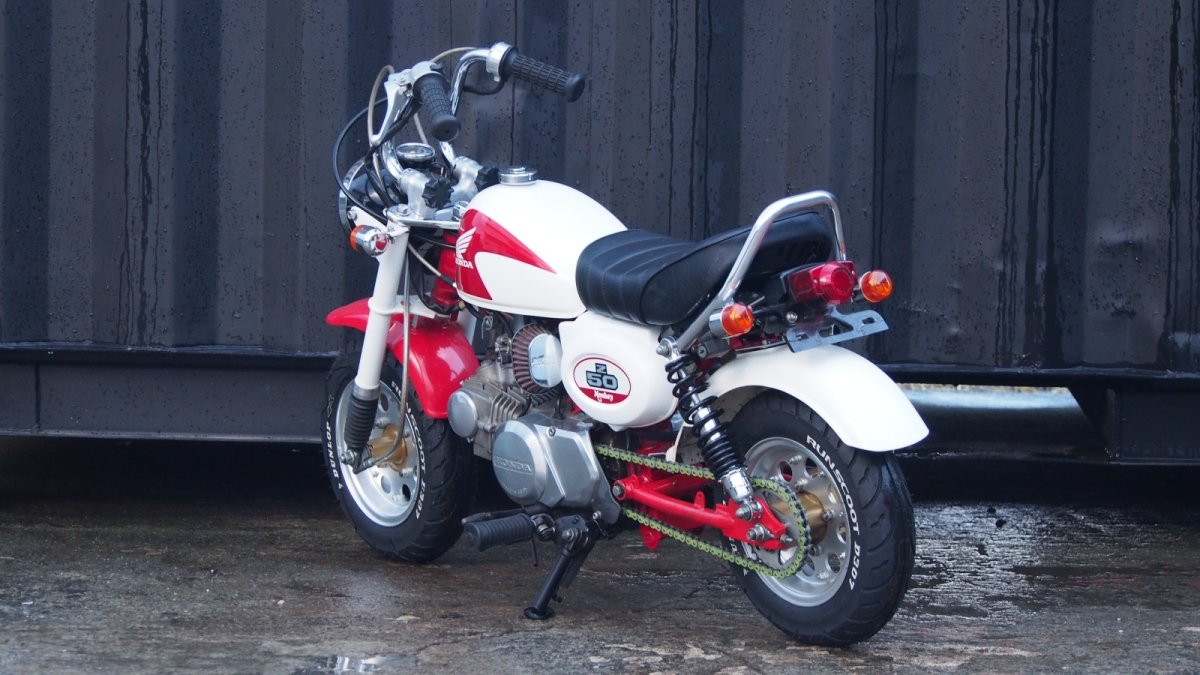 画像7: AB27 モンキー限定車！ロンスイローダウン　タケガワパーツ多数 ビックキャブ　TAKEGAWA88ccボアアップ カスタム (7)