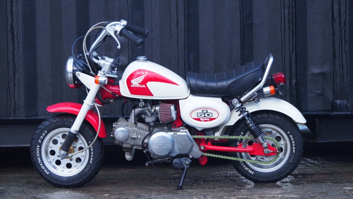 画像3: AB27 モンキー限定車！ロンスイローダウン　タケガワパーツ多数 ビックキャブ　TAKEGAWA88ccボアアップ カスタム (3)