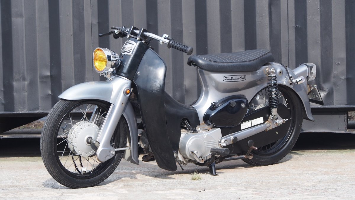 画像4: HONDA リトルカブ　シャコタン　バーハン　110cc カスタム　中古車 (4)