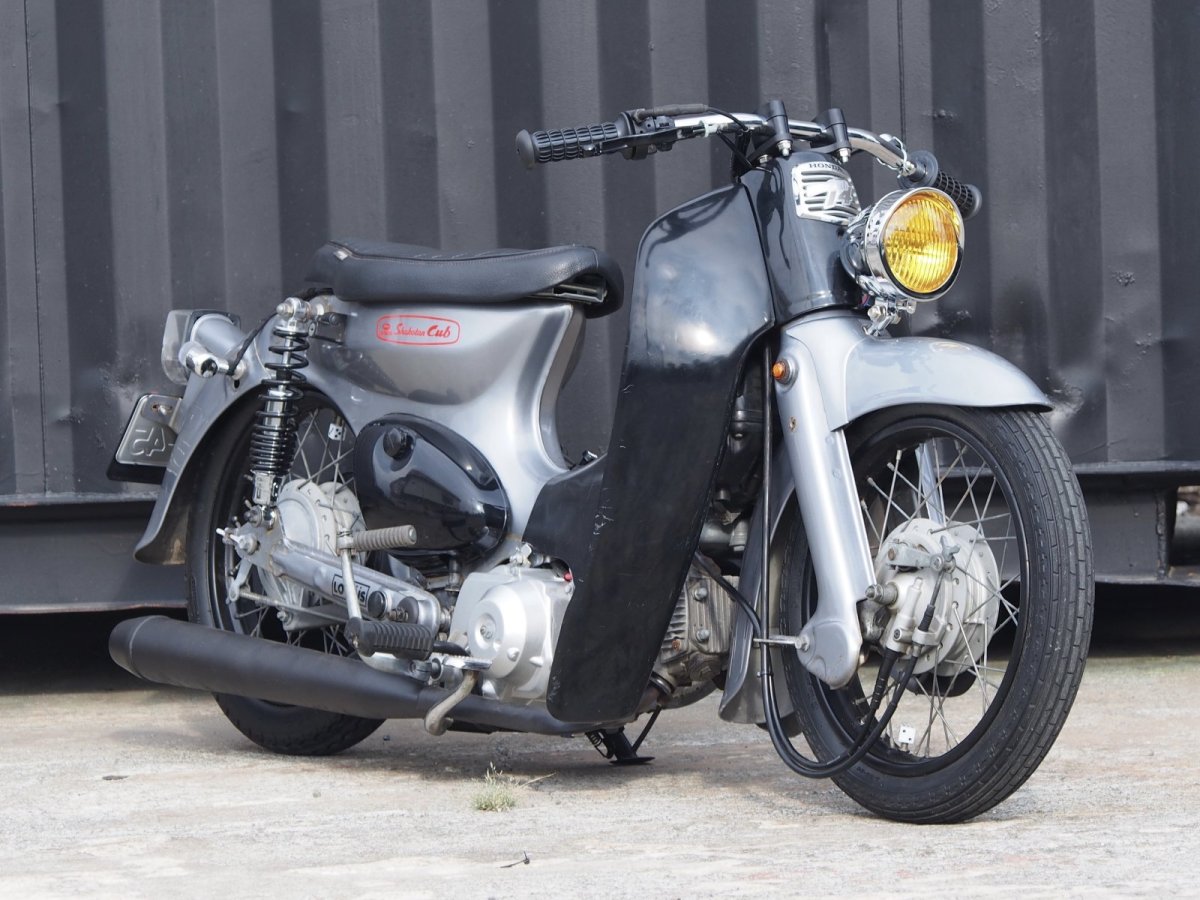 画像1: HONDA リトルカブ　シャコタン　バーハン　110cc カスタム　中古車 (1)