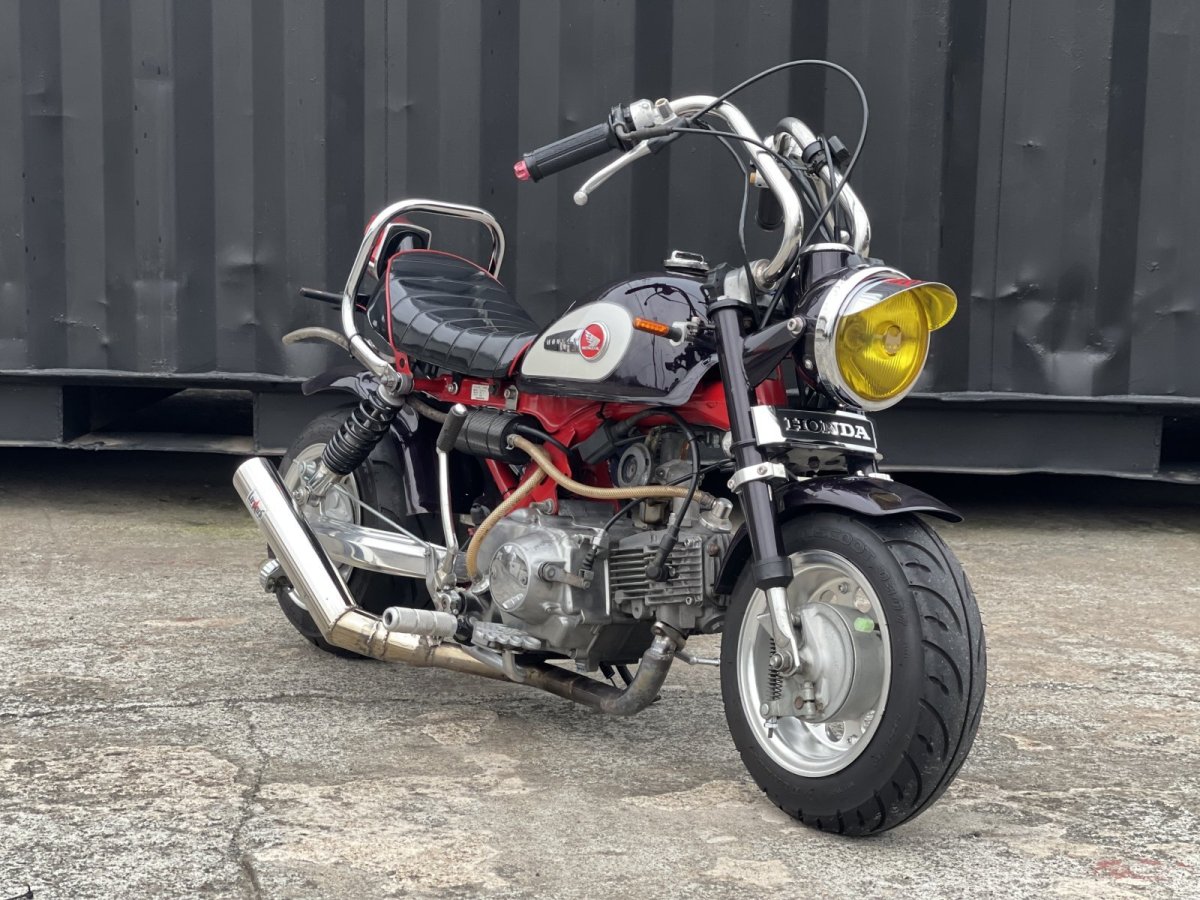 画像5: HONDA モンキー(Z50J) 太足5.5J  シャコタン　ワイドホイール ボアアップ  カスタム (5)