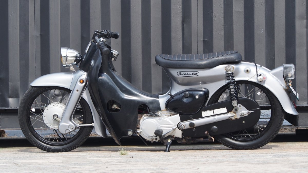 画像5: HONDA リトルカブ　シャコタン　バーハン　110cc カスタム　中古車 (5)