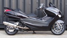 画像4: 4D9マジェスティ250(SG20J) メッキインチアップホイール カスタム (4)