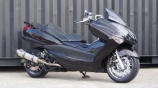 画像2: 4D9マジェスティ250(SG20J) メッキインチアップホイール カスタム (2)