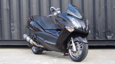 画像1: 4D9マジェスティ250(SG20J) メッキインチアップホイール カスタム (1)