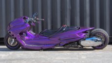 画像2: 4D9マジェスティ250(SG20J) 四輪太足オーディオエアロカスタム (2)