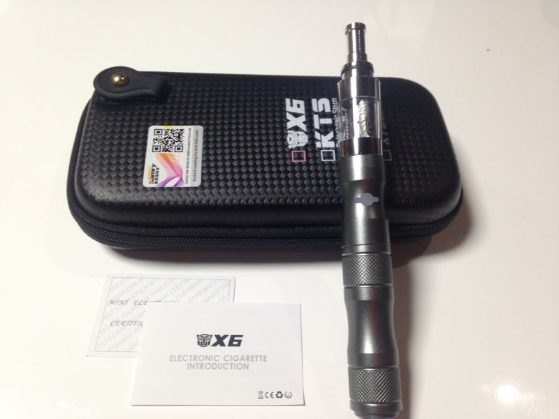 爆煙 電子タバコスターターキット Vape X6 本体 充電器 ケース セット 正規品 本物