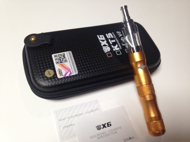 爆煙 電子タバコスターターキット Vape X6 本体 充電器 ケース セット 正規品 本物