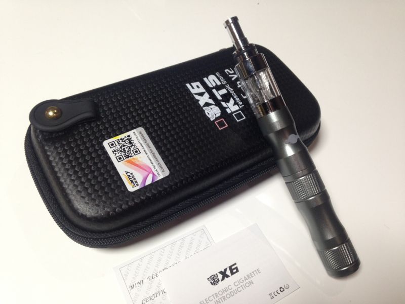 爆煙 電子タバコスターターキット Vape X6 本体 充電器 ケース セット 正規品 本物