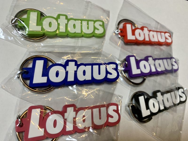 ロータス　キーホルダー　クラシックプレイアム　イエロー/グリーン　ラウンドタイプ 